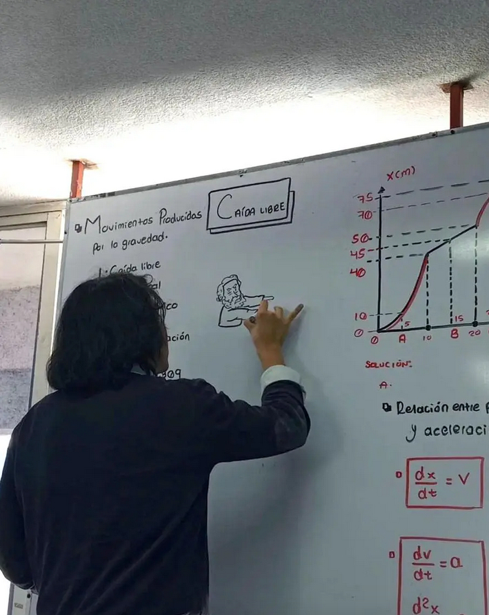 'Мне надоели формулы': в Сети обсуждают необычного учителя физики из Мексики